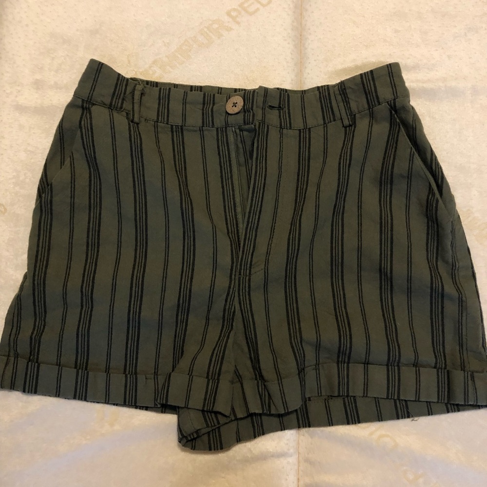 Green shorts
